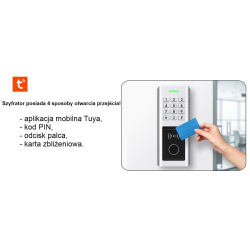 Szyfrator RCF_15MW sposoby otwarcia